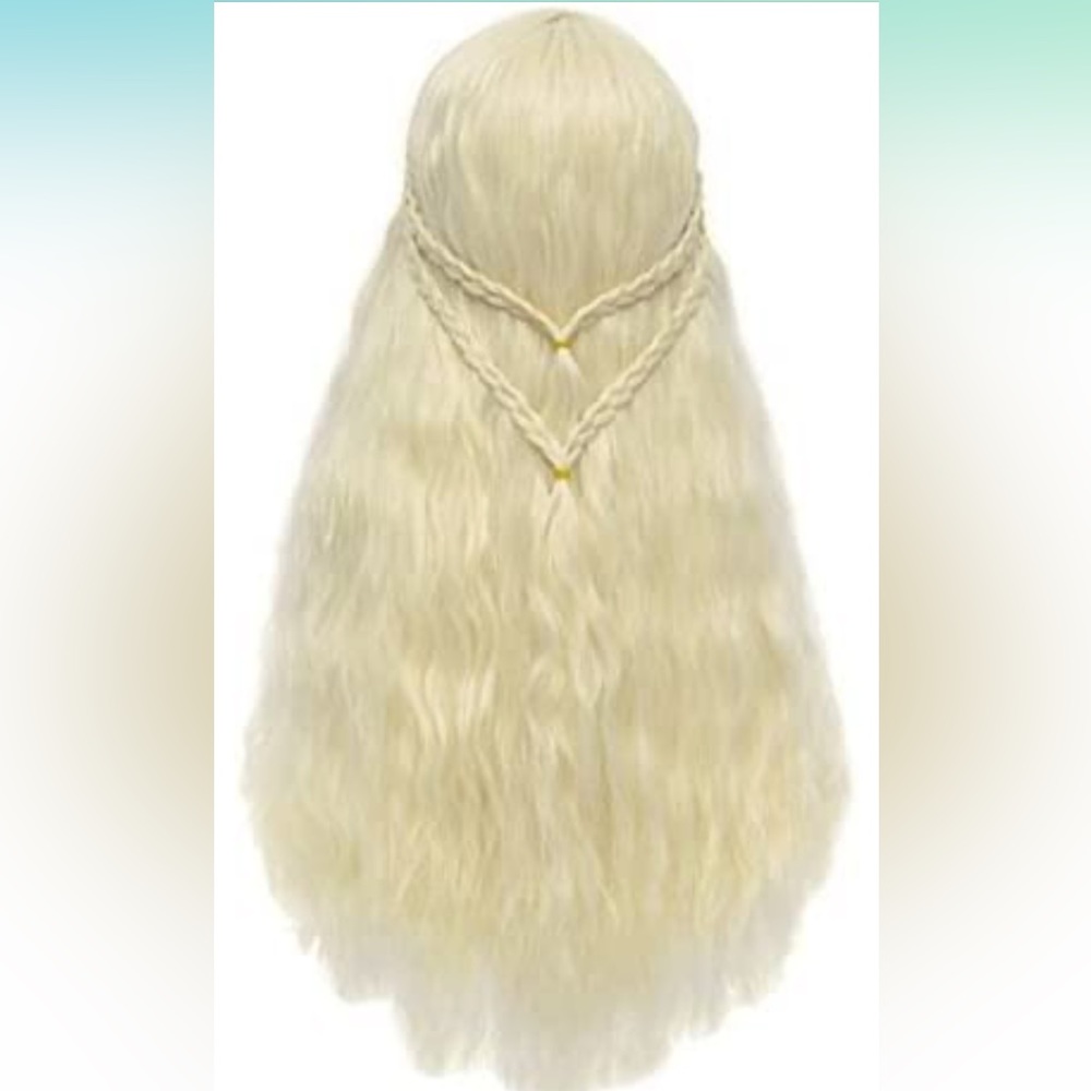 Khaleesi Game of Thrones Blonde Cosplay Wig